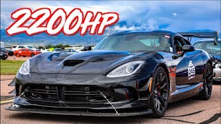 2200HP Sequential ACR Viper GAPS 1100HP Demon  1100HP VS 2200HP Perspective Check [upl. by Rozella]