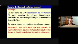 Exercice 1 Convection forcée externe cas dune plaque plane [upl. by Deroo]