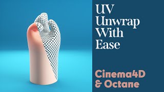 Cinema 4D QuickTip  UV Unwrapping the Easy Way [upl. by Allerbag]