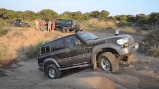 OFFROAD TOYOTA LAND CRUISER VX80PRADO [upl. by Cantu855]