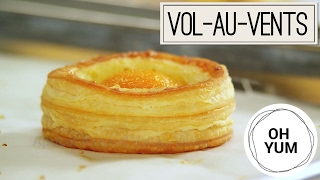 Professional Baker Teaches You How To Make VOL AU VENTS [upl. by Bergmans]