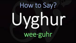 How to Pronounce Uyghur CORRECTLY Meaning amp Pronunciation [upl. by Auhel]