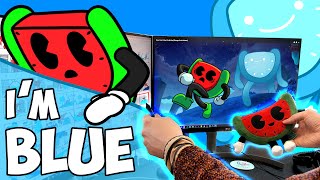 Steve Void – Blue Da Ba Dee Lyric Storyboard Video Dance Fruits Release [upl. by Esorylime]