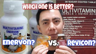 WHICH IS BETTER ENERVON MULTIVITAMINS WITH VITAMIN C OR REVICON FORTE FOR YOUR IMMUNE SYSTEM [upl. by Cl]