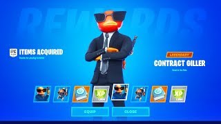 HOW TO CLAIM THE AGENT FISHSTICK SKIN Fortnite Agent Fishstick Daily VBucks Rewards [upl. by Murdoch]