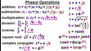 Electrical Engineering Ch 10 Alternating Voltages amp Phasors 9 of 82 Phasor Operations [upl. by Lowndes]