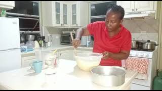 How to make Jamaican cornmeal pudding 🇯🇲 [upl. by Naira716]