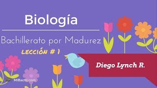 Lección 1  Biología  Bachillerato por Madurez [upl. by Christin835]