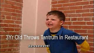 3Yr Old Throws Tantrum In Restaurant When He Cant Have Dessert  Supernanny [upl. by Salokkin654]