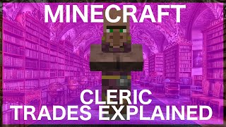 Minecraft Cleric Trades Explained in 1144 [upl. by Heron958]