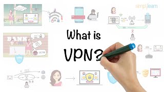 What Is VPN amp How Does It Work  VPN Explained In 5 Minutes  Virtual Private Network  Simplilearn [upl. by Nel]