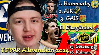 TIPPAR Allsvenskan 2024 [upl. by Fayola]