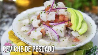 CEVICHE DE PESCADO [upl. by Pepper]