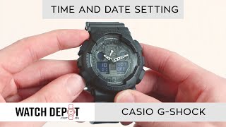 How To Change Time On GShock [upl. by Bruckner]