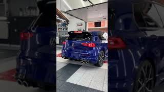 Golf 8 R Performance Cold Start  Stock Exhaust Sound [upl. by Eyanaj]