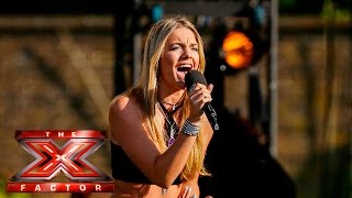 Louisa Johnson stuns with Sam Smith cover  Boot Camp  The X Factor UK 2015 [upl. by Ellenet]