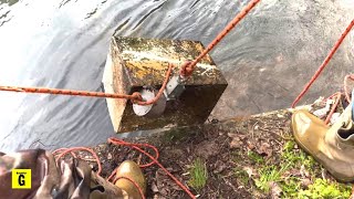 Finding THOUSANDS OF DOLLARS While Magnet Fishing FULL SAFE [upl. by Rosenberg]