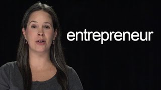 How to Say Entrepreneur – American English [upl. by Ardis]