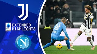 Juventus vs Napoli  Extended Highlights  Serie A  CBS Sports Golazo [upl. by Ttennaj]