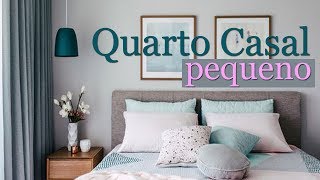 Como Decorar Quarto Casal Pequeno  Por Maryane Nunes [upl. by Fatimah]