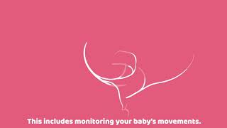 How to reduce the risk of stillbirth monitor your babys movements [upl. by Auria]