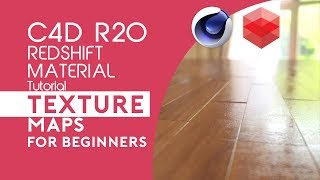 Beginner Tutorial  Redshift for Cinema 4D  How to Use Texture Maps [upl. by Midge]