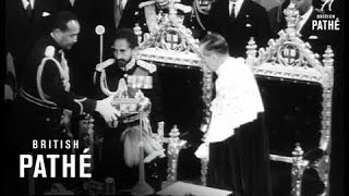 Haile Selassie At Guildhall 1954 [upl. by Akehsyt669]