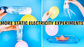 7 Cool Static Electricity Science Experiments for Kids [upl. by Lucilla995]