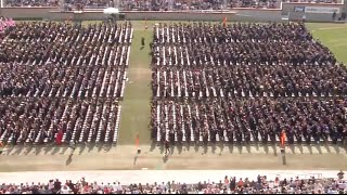 2015 Commencement Enter Sandman  Virginia Tech [upl. by Ahsenev957]