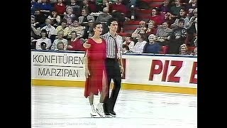 Isabelle and Paul Duchesnay 1990 Worlds  Free Dance quotMissingquot Halifax [upl. by Lauree741]