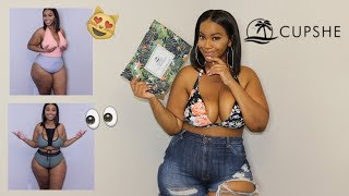 Plus SizeCurvy Swimsuit amp Bikini Try On Haul  feat Cupshe  Chelcie J [upl. by Marlena]