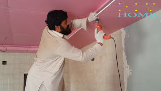 Gypsum board ceiling installation India gypsum board ceiling  DIY GYPSUM amp GYPSUM BOARD [upl. by Belden276]