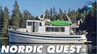 Nordic Tugs 42 Trawler – Talk Through Tour – SOLD [upl. by Simpkins]