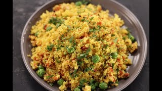 Couscous Upma  Sanjeev Kapoor Khazana [upl. by Ecerahs597]