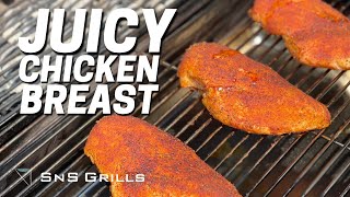 JUICY Grilled Chicken Breast Recipe  How to Grill Chicken Breast Easy [upl. by Aihpled243]