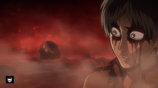 Eren transforms into a titan for the first time  Attack on Titan  Shingeki no Kyojin English Sub [upl. by Bartholomew]