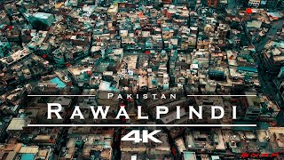 Rawalpindi Pakistan 🇵🇰  by drone 4K [upl. by Kallista664]