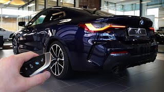 2021 BMW 4 Series 430i 259hp  Sound amp Visual Review [upl. by Aynatahs]