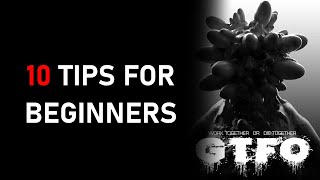 10 Tips For GTFO Beginners [upl. by Ongineb]