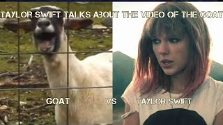 Taylor Swift talks and reacts to the video of the screaming goat [upl. by Kammerer]