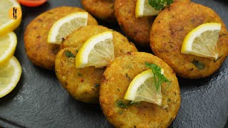 Crispy Aloo Tikki Recipe By Food Fusion Ramzan Special [upl. by Sevik]