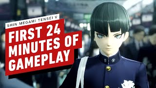 Shin Megami Tensei V The First 24 Minutes of Gameplay [upl. by Sonny]