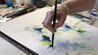 Watercolor Demo With Rae Andrews [upl. by Toney782]