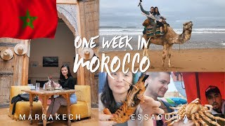 One week in Morocco  Marrakech amp Essaouira  MOROCCO FOOD amp TRAVEL VLOG [upl. by Tsuda]