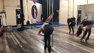 Beginner exotic pole choreography [upl. by Goar]