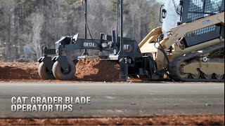 Cat® SMART Grader Blade Operator Tips [upl. by Hoye704]