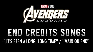 Avengers Endgame  End Credits Songs  quotIts Been A Long Long Timequot  quotMain On Endquot VERSION 1 [upl. by Castra681]