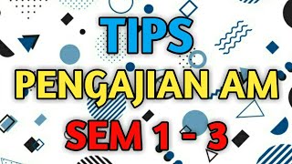 Tips Pengajian Am Sem 13  Pengajian Am  Tips Pengajian Am Stpm  tingkatan 6  form 6 [upl. by Aun759]