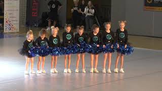 BASTA LITTLE GIRLS TEAM DANCE FREE STYLE POM PEEWEE at BASTA 2018 [upl. by Aiuqat]