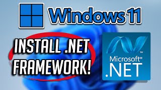 How to Install NET Framework 45 and 34 in Windows 11 Solution [upl. by Laemaj]